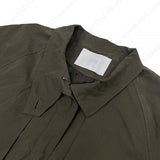 ワックス コーテッド クロップド ボンバージャケット / OWN Wax Coated Cropped Bomber Jacket (3 colors)