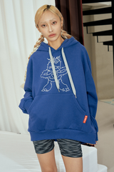 モンスターフーディ / monster hoodie_blue