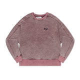 ビンテージウォッシングスウェットシャツ/vintage washing sweatshirt [burgundy]
