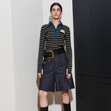 VICTORIA STRIPE TEE, BLACK+WHITE S/T (6633223782518)