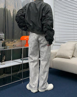 SI クロップドシャーリングアビエーションジャンパー / SI Cropped Shirring Aviation Jumper (2 colors)