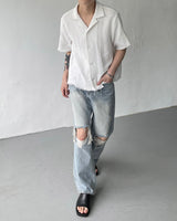 GMサマーツイードオープンジャケット / GM Summer Tweed Open Jacket (2 colors)
