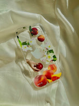 スプリングピクニックジェリースマホケース/Spring picnic jelly case