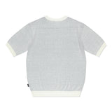カレッジロゴハーフニット / COLLEGE LOGO HALF KNIT