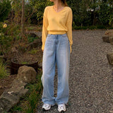 ソフトVネックニットウェア / [Bellide made] Soft V-neck knitwear