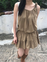 ヘミッシュスリーブレストトップ