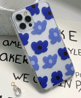 パステルフラワービビッドAフォーンケース / Pastel Flower Vivid A Phone Case