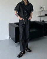 ノンフェードリネンワイドパンツ/MG516 Non-Fade Linen Wide Pants (2 colors)