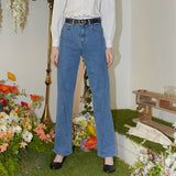 Diagonal Ine Pipping Jean (6681265176694)