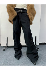 RELAXED COTTON POCKET CARGO PANTS