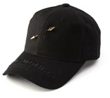 LOVE SACRIFICE ball cap_Black/Gold (6583123607670)