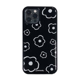 ブラックフラワーケース / black flower case