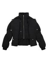 ダブルレイヤードグーズダウンジャケット/Double Layered Goose Down Jacket _ Black