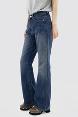 ベーシックジーンブルーブーツカットパンツ / no.332 Basic Jean Blue Bootcut Pants