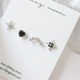 グリッターピアスセット / [4 set] glitter piercing set
