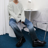 SK オーバサイズフィットショルダーボタンニット/SK Oversized Fit Shoulder Button Knitwear (4 colors)