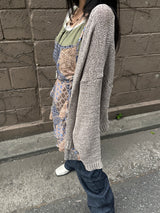 サマールーズショールニットカーディガン / Summer Loose Shawl Knit Cardigan