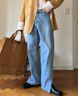 Mas side slit denim (6683476099190)