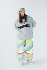 コージーフーデッドアノラックジャケット/BSR2223FWJK084 COZY HOODED ANORAK JACKET GRAY