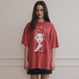 ハッシュオーバーフィットTシャツ /Hush overfit T-shirt [2 Color]