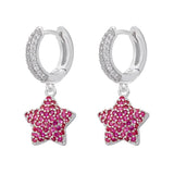 MINI STAR EARRING (PINK)