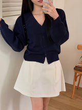 BC Simple V-neck Knit Cardigan (10color)