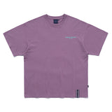 SLOGAN LIST LOGO TEE_DARK PURPLE (6687446368374)