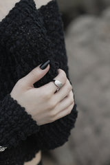 no.44リング / no.44 ring silver (#13 freesize)