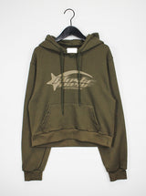 スタークロップパーカー / Star Crop Hooded Shirt (4color)