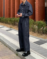 GL ステッチジーンズシャツジャケット / GL Stitch Jean Shirt Jacket (2 colors)