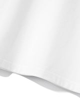 シリコンロゴ半袖Tシャツ / Silicone Logo Short Sleeve T-shirt T77 White