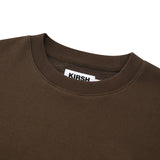ミドルチェリーハーフスウェットシャツ／MIDDLE CHERRY HALF SWEATSHIRT [BROWN]