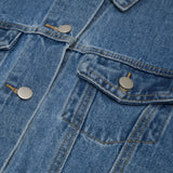 セミオーバーフィットベルトセットデニムジャケット/ SEMI OVER FIT BELT SET DENIM JACKET [1000]