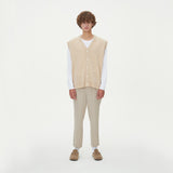 BUTTONS KNIT VEST_BEIGE (6612831305846)