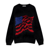 (UNISEX) 星条旗アンゴラニット