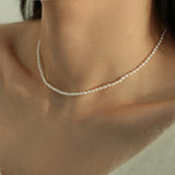 14K goldfilled baby rice pearl necklace (6679729340534)