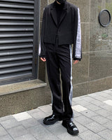 MOラオンペインティングストレートスラックス / MO Raon Painting Straight Slacks (Set - Up)