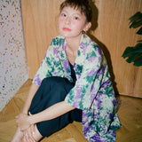 [Hawaiian Shirt] Life in Travel-Tie-dye Purple (6626232434806)