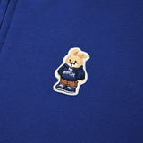 キルシーウィティーバニージップアップフーディー / WITTY BUNNY ZIP UP HOODIE [BLUE] (6671633907830)