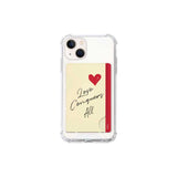 (Card storage case) 2. Love Conquers All phone case_Red