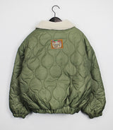 ヴィンテージキルティングジャンパー/vintage quilted jumper