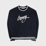 LEGACY EMBROIDERY SWEATSHIRT (NAVY) (6675320668278)