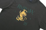 リールタイガーTシャツ/REEL TIGER TEE SHIRT_CHARCOAL