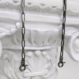 [BLESSEDBULLET]6MM BOX PANTS CHAIN_DARK SILVER/ANTIQUE GOLD (4625078648950)
