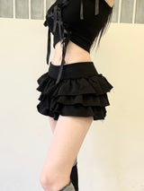 カンカンコットンミニスカートパンツ / 925. Cancan cotton mini sk-pt (3color)