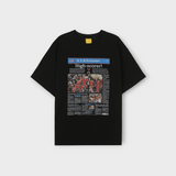 Attention News Paper Short Sleeve T Shirt (2color)