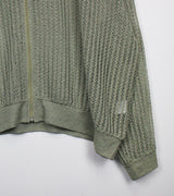ネットフードジップアップ/Net Hood Zip Up (2color)