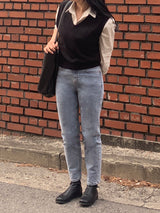チーズデイリービンテージストレートベンディングジーンズ / Cheeze Daily vintage straight Bending jeans