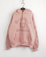 [Brushed lining] Restin overfit hooded t-shirt
