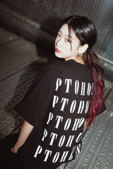 P.T.O logo pants (Black)